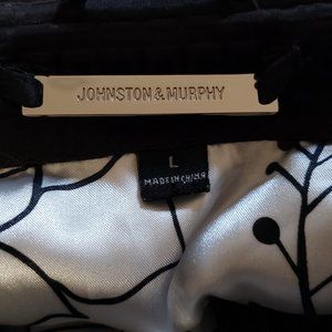 Johnston & Murphy Black Coat with hood